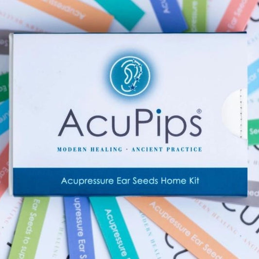 AcuPips Ear Seed Kit - 80 Gold Plated Ear Seeds